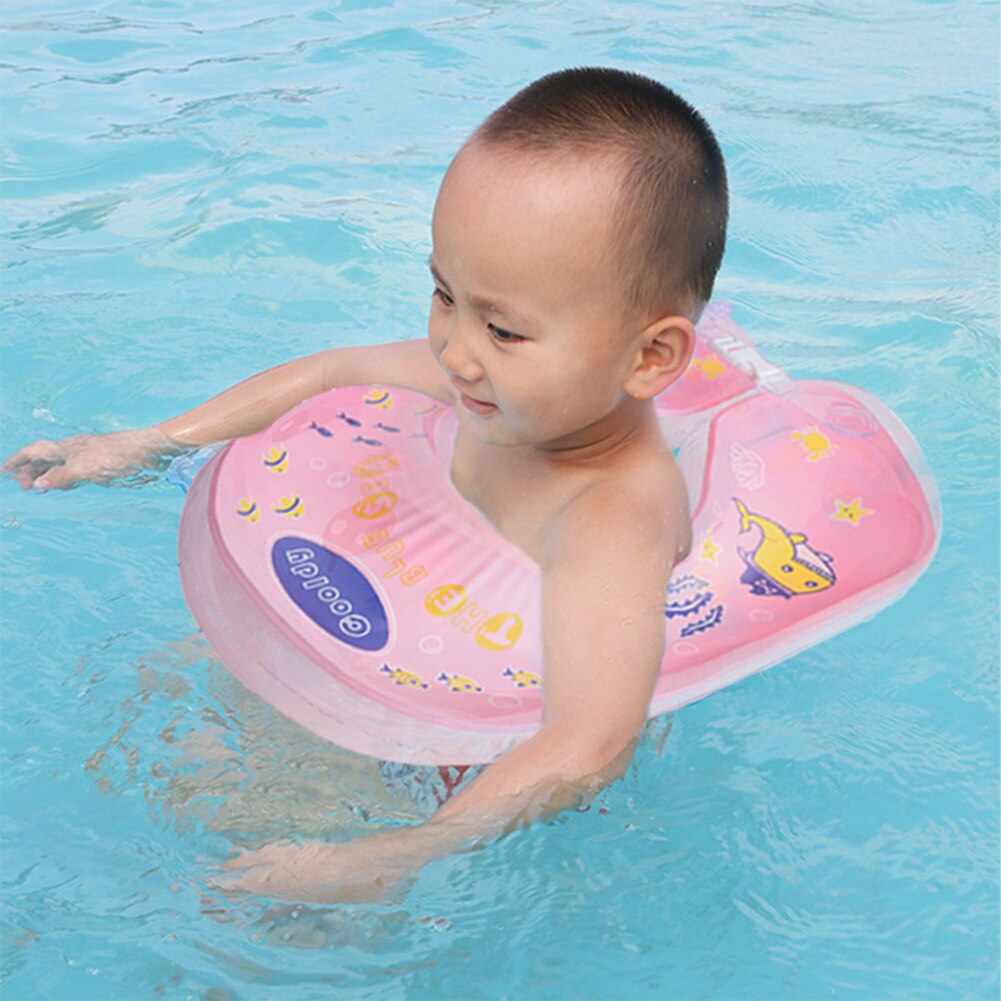 PVC Verdickt Sicherheit freundlicher Aufblasbare Schwimmen Ring Nacken Ring Spielzeug für Wasser Spiel Wasser Schwimm Trinken Tasse Halfter Zubehör