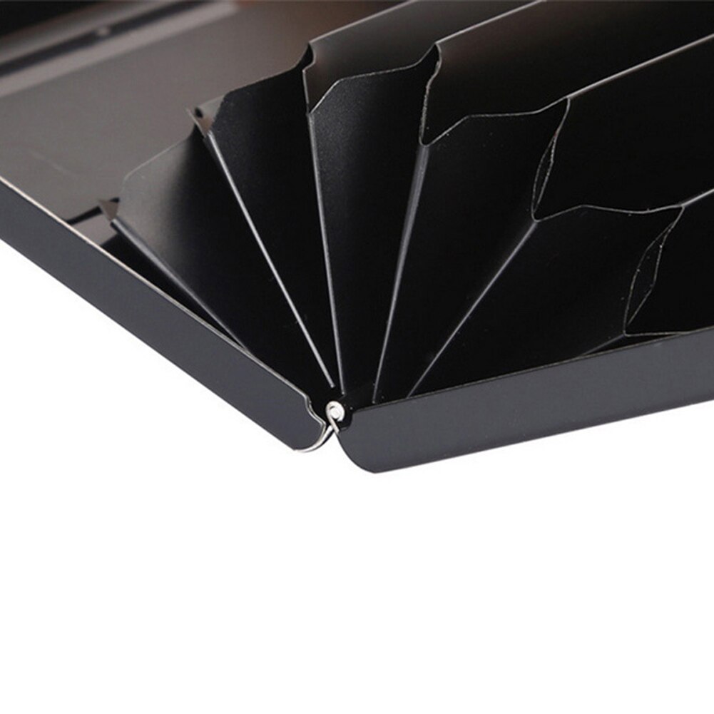 Creditcard Holder Wallet Men Stainless Steel Bank Card Case Waterproof RFID Blocking Cover WF 668