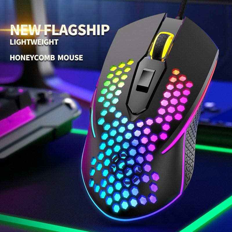 USB Ergonomic Wired Gaming Mouse LED 3200 DPI Computer Mouse Gamer RGB X8 Wired Mouse For PC Laptop