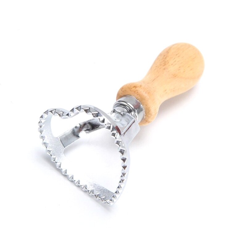 Pasta Hand-Cutting Machine Embossed Dumpling Embossing Machine With cuisine kitchen gadgets metal dough Side flower biscuit mold: 6