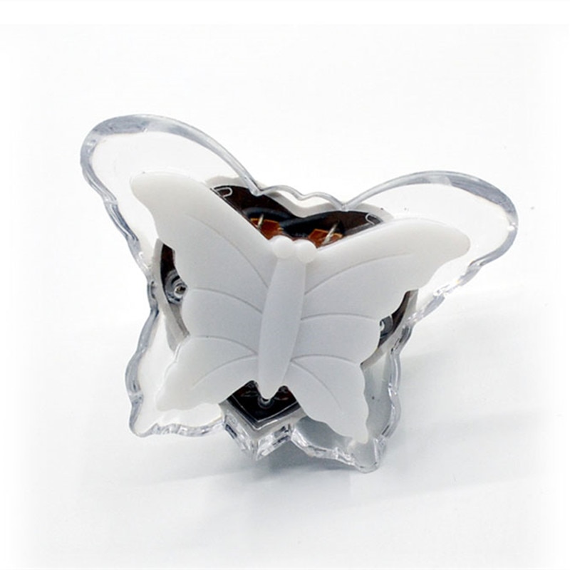 Vlinder Led-nachtlampje Energiebesparing Mooie Kleur RGB Romantische Muur Light Night Lamp Decoratie Lamp Voor Baby Slaapkamer EU plug