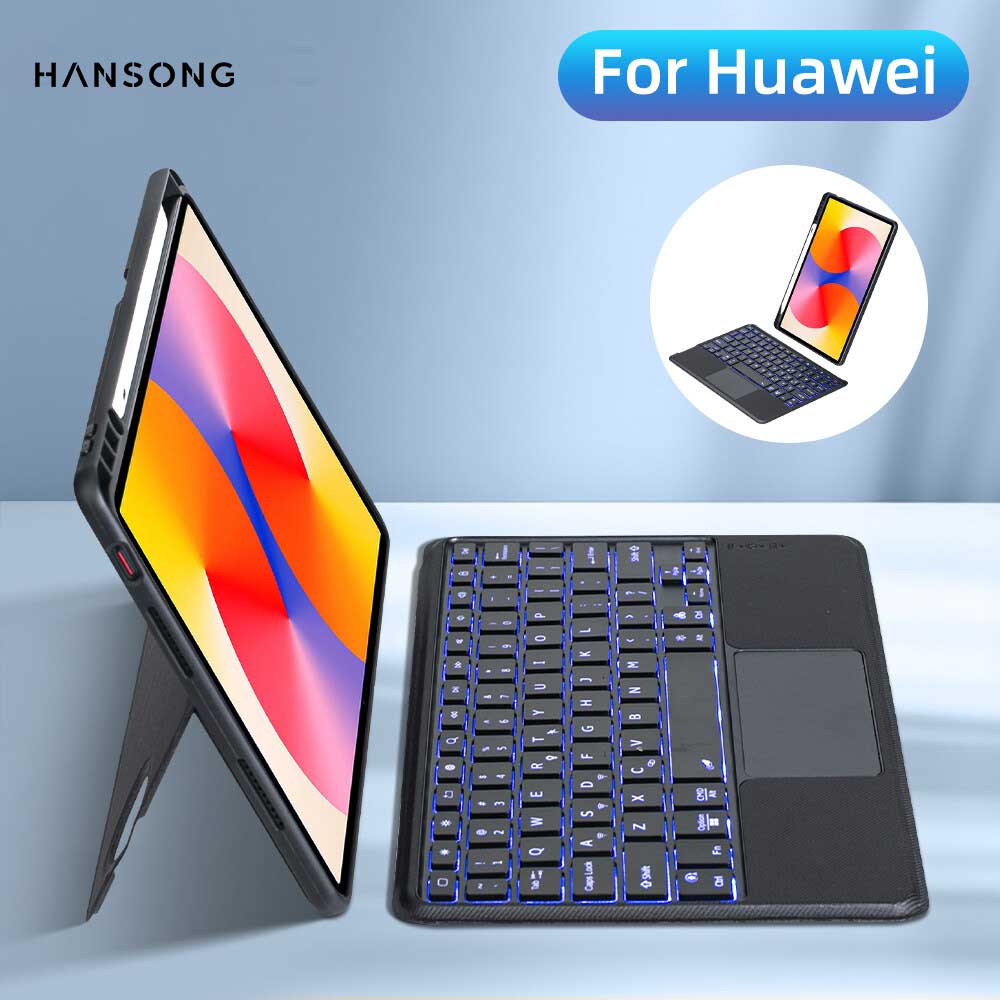 Magic Keyboard Case voor HUAWEI Matepad SE 11 inch HUAWEI MatePad 11.5 S 2025 Afneembare Backlight Toetsenbord Cover