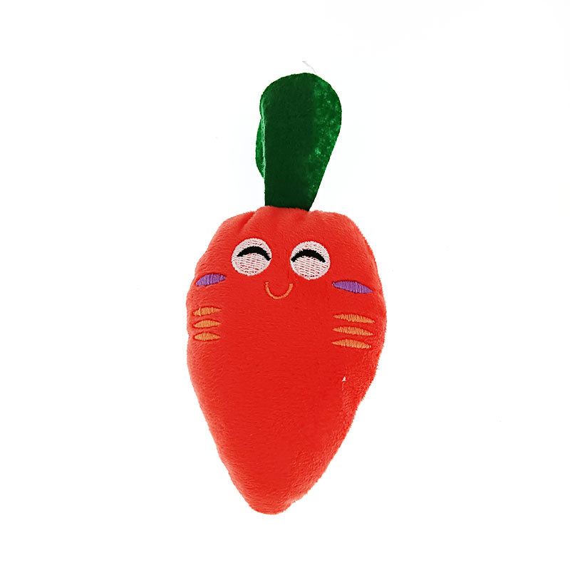 Hamburger Huisdier Knuffel, Klinkende Speelgoed, Frieten, Hamburger Milkshake Beker Met Bb Oproep, geluid Papier: Carrot