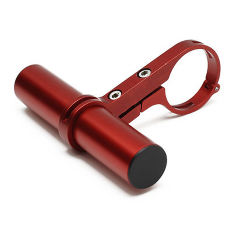 Elektrische Rolle Lenker Verlängerung Verlängerung Horn Licht Halterung Lenker Steigleitung Adapter Fahrrad Lampe taschenlampe Zubehör: Weiß