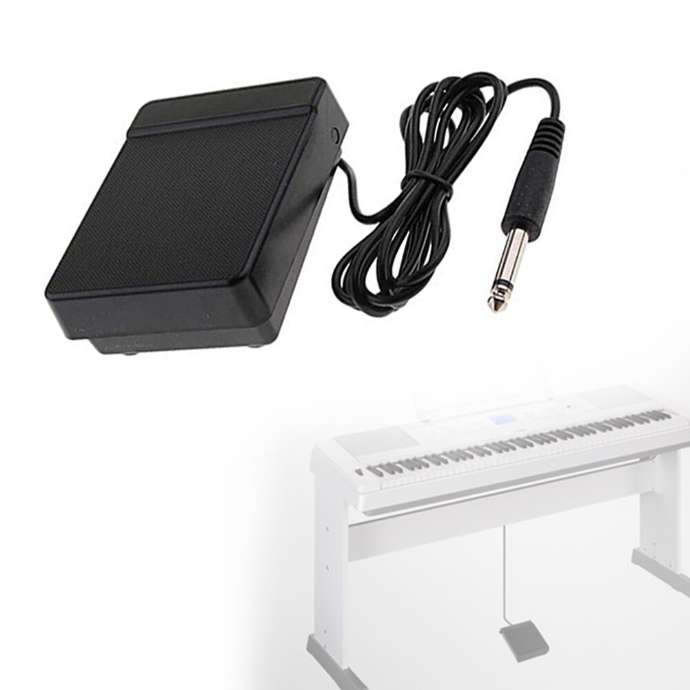 Professionele Instrumenten Gitaar Piano Sustain Voetpedaal Low Noise Universele Kabel Accessoires Elektronische Orgel Onderdelen Met Plug