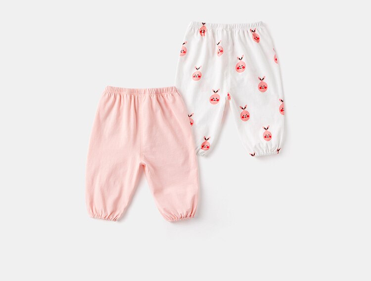 Zomer Anti-Muggen Broek Voor Baby Jongens En Meisjes, luchtdoorlatend Broek Voor Baby Jongens En Meisjes Voor 1-3 Jaar Oud: Pink / 80cm