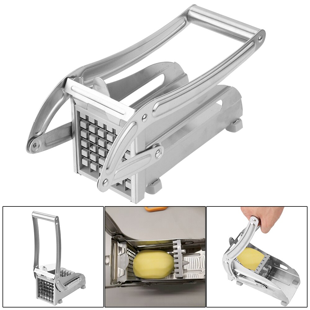 Cucumber Cutting Machine Stainless Steel Kitchen Gadgets Home Practical Potato Strip Cutter Chipper Slice