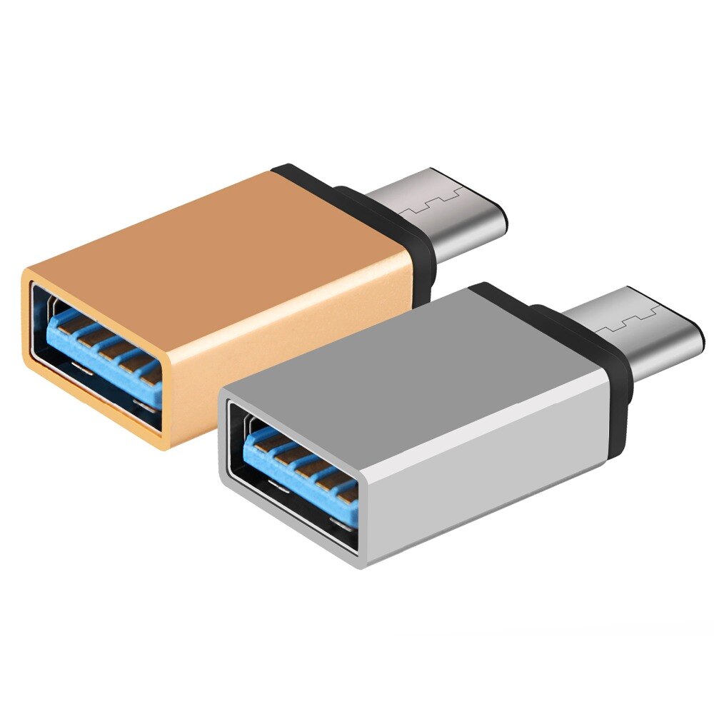 Powstro Type-C naar USB Adapter OTG Converter USB 3.0 Converteren naar Type C USB-C Poort Adapter Opladen Sync voor MacBook Pixel Lumia