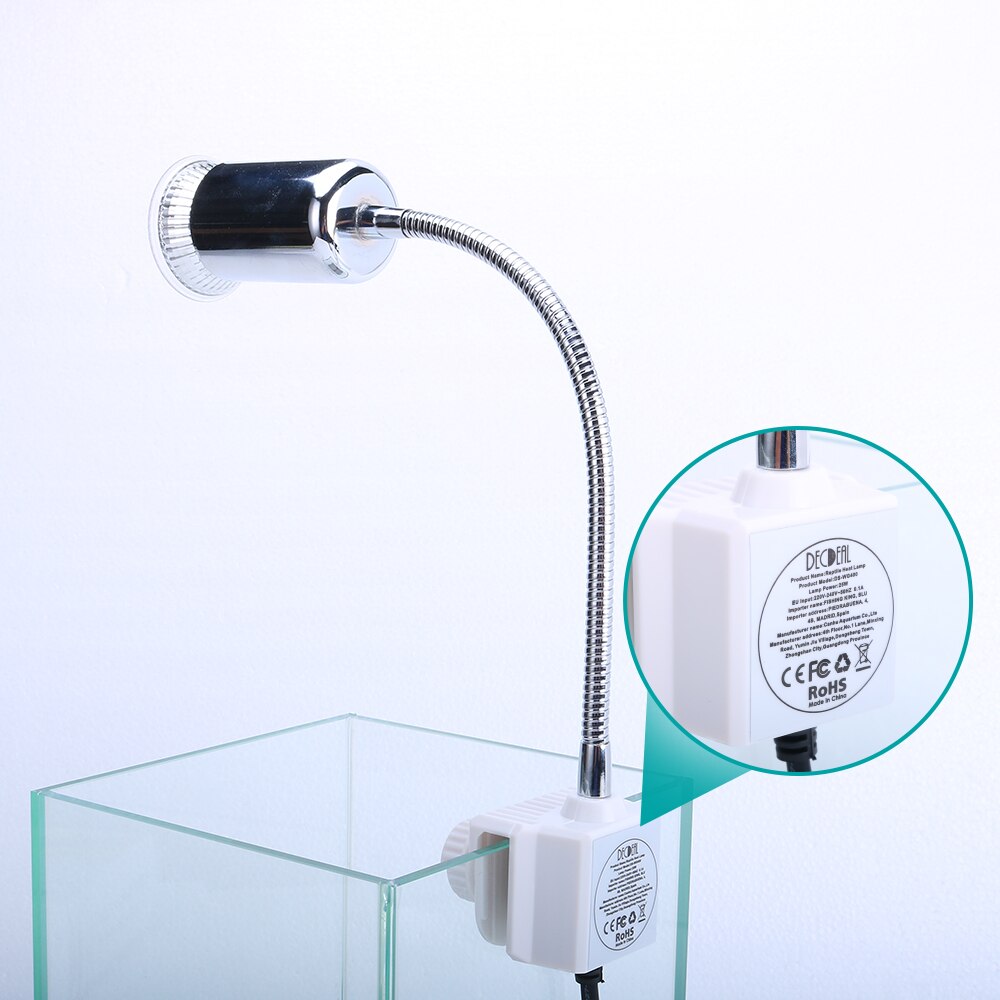 Lámpara para reptiles de 25W UVA + UVB, soporte de bombilla con Clip, lámpara halógena de calor, lámpara de base de tortuga, Kit de luz de calor, productos para mascotas