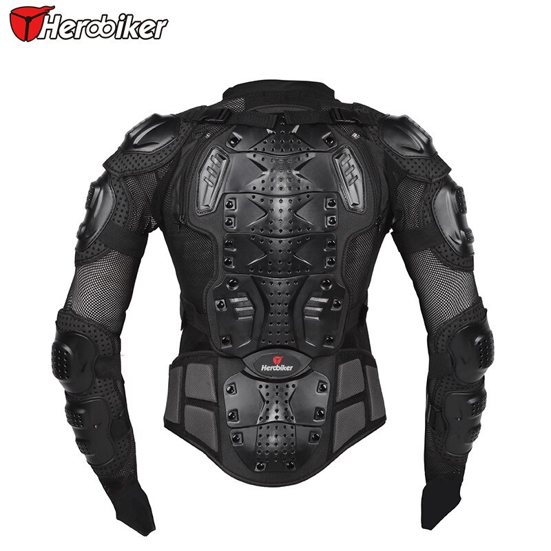 HEROBIKER Motorcycle Armor Motocross Off-Road Protector Motos Motobike Full Body Armors Jacket Protective S To XXXL
