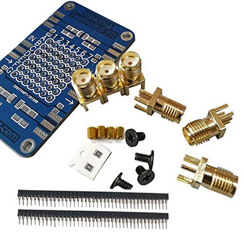 KIT DE DÉMONSTRATION RF pour carte de test NanoVNA avec filtres en KIT DE DÉMONSTRATION RF pour carte de test NanoVNA avec filtres en