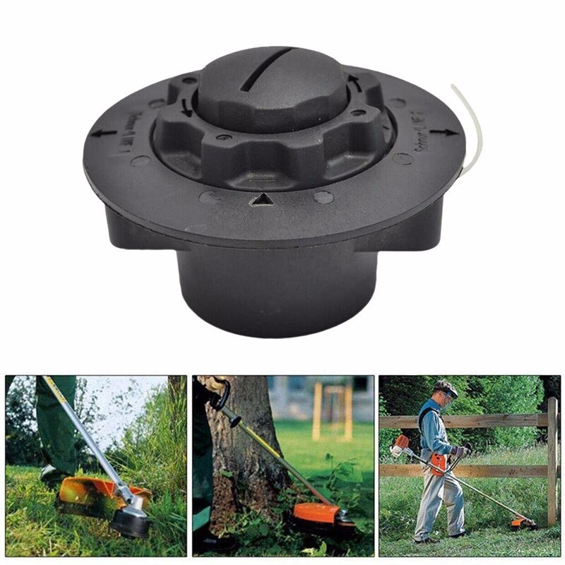 Grästrimmerhuvud kedja gräsklippare trimmerhuvud hållbart för stihl autocut  c5-2 fs38 fs45 fse 60 fs50 användbar gräsmatta