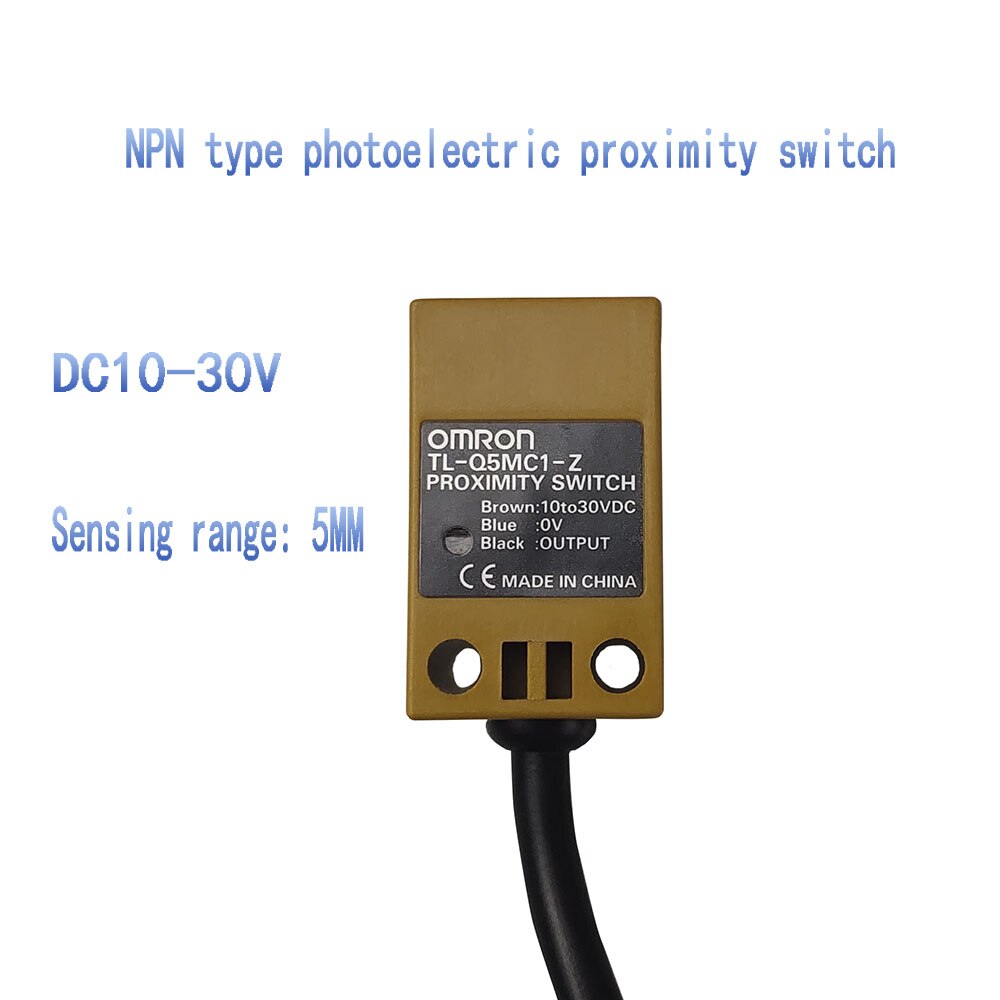 NPN photoelectric sensor switch Engraving machine limit origin switch Omron original authentic NPN proximity proximity switch