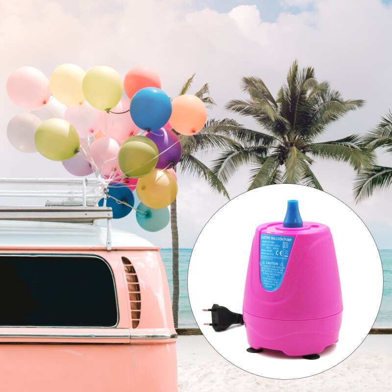 Auporo Eu Plug Dubbele Gat Ac Opblaasbare Elektrische Balloon Pump Air Ballonnen Pomp Elektrische Verjaardag Ballon Pomp Inflator