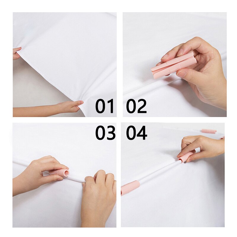 5Pcs Plastic Antislip Klem Laken Quilt Bed Cover Clips Grijpers Fasteners Matras Houder Thuis Besroom Levert
