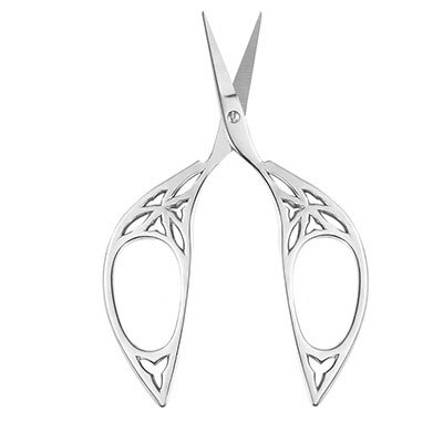 1pc sysaxar för handarbete tygklippning rostfritt stål retro klassisk vintage antik broderi sömnad skräddarsax: C