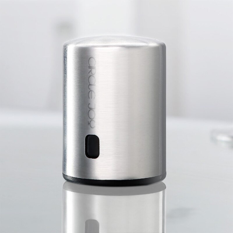 Xiaomi mijia círculo alegria inteligente rolha de vinho elétrico mini plug rolhas de vinho tinto integração de memória vácuo aço inoxidável: Default Title
