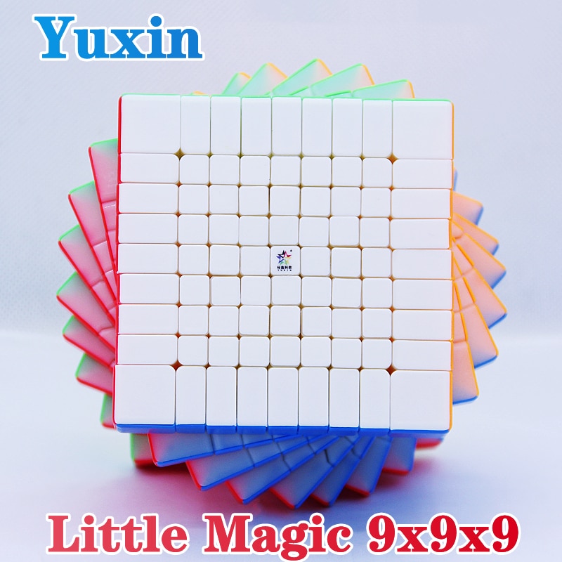 Yuxin Beetje Magie 9X9X9 Cube Speed Yx Zhisheng 9X9 Puzzel Cube Yuxin Little 9X9 Uitdagende Magic Cubo Volwassenen Kinderen Speelgoed