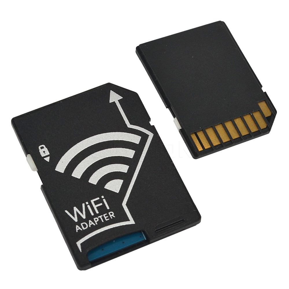 Micro sd tf naar sd kaart wifi adapter flash card converter overdracht wifi adapter voor ios voor android apparaat voor camera
