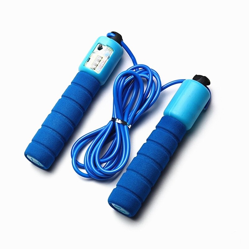Heavy Weighted Jump Rope Comba Crossfit Soga Heavy Skipping Rope Weighted Crossfit Comba Crossfit Saltar Fitness 2.8M PVC: 1PC Blue