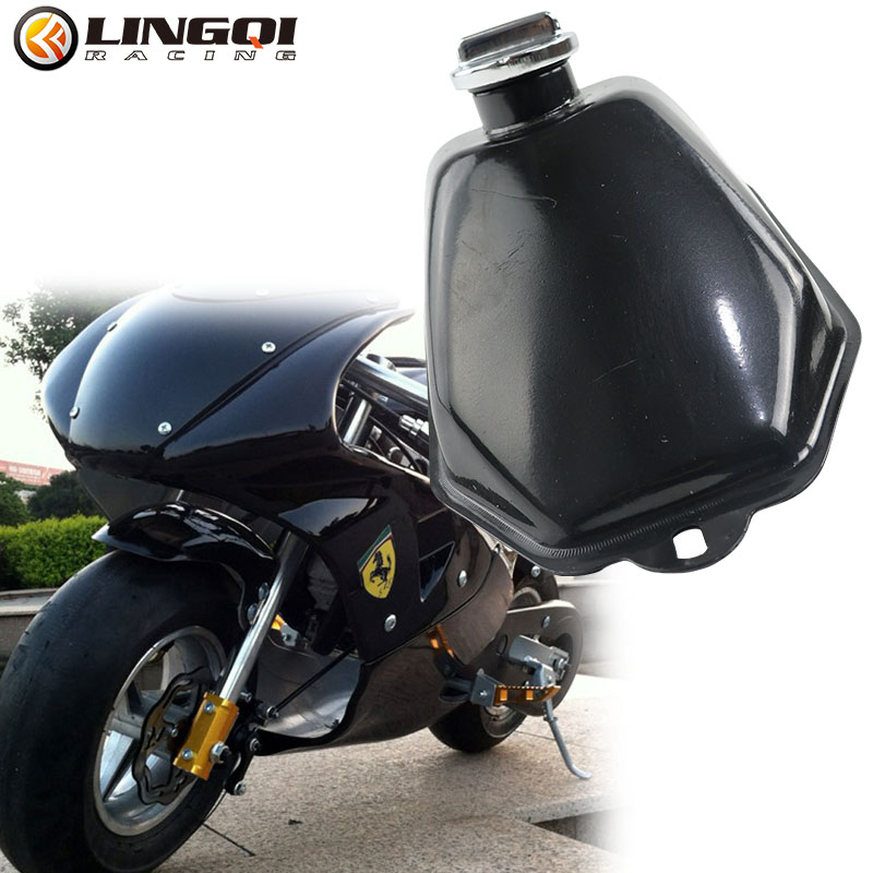 LINGQI Metall-Gas-Kraftstofftankbehälter für 50 cc, 70 cc, 90 cc, 110 cc, 125 cc freundlicher, ATV, Taotao, Quad, Allrad-Diesel--Aufbewahrungsteile