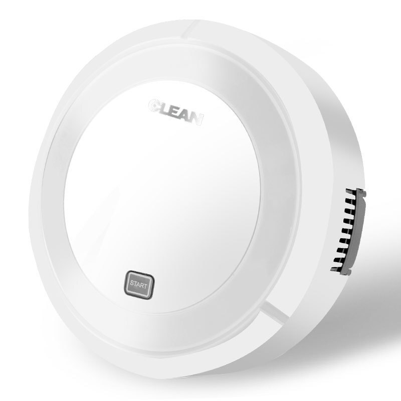 Robot Vacuum Cleaner Powerful Suction Smart Floor Cleaner Auto Rechargeable Smart Sweeping Robot Dry Wet Sweeping Vacuum Cleaner: White