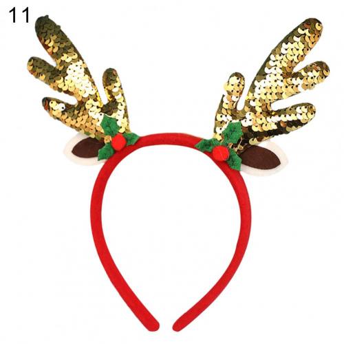 Practical Head Hoop Eye-catching Fine Workmanship Lovely Antlers Head Hoop Headwear: 11