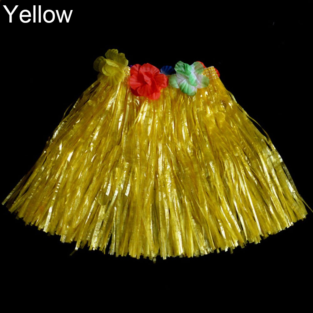 Pack De 8 Faldas Hawaianas Hula Para Niños – Multicolor, Talla Única, Ideales Para Fiestas Luau Y Cumpleaños