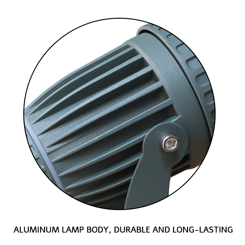 Lampe de pelouse LED COB, 15W, 10W, 20W, 25W, 5W, éclairage extérieur de jardin, éclairage étanche, chemin de jardin LED, projecteurs AC85-265V DC12V