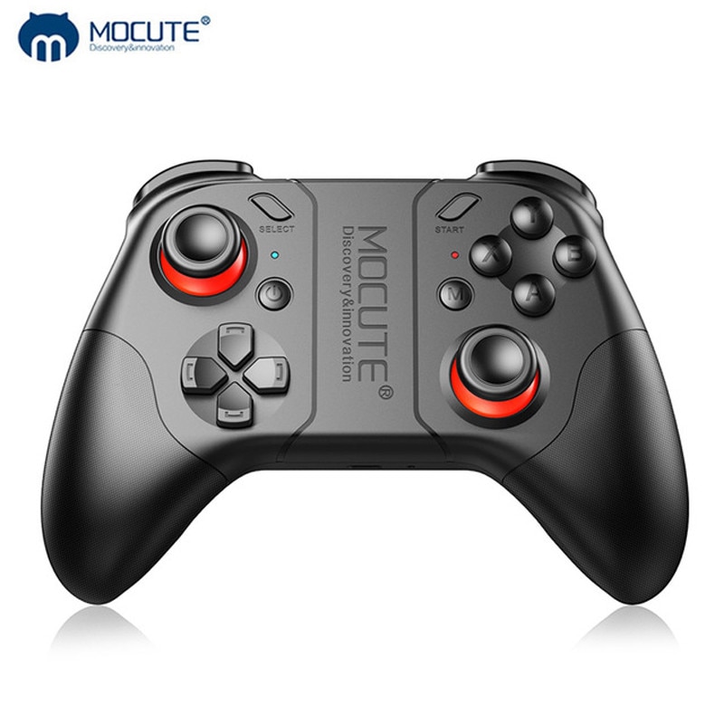 Mocute 053 gamepad telefon spil controller mobil trigger joystick til iphone android tv box på kontrol vr joypad