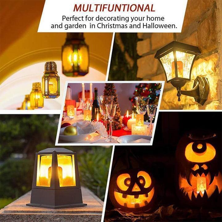 E26 Vlam Lamp Led Dynamische Vlam Effect Fire Gloeilampen Corn Bulb Creatieve Flickering Emulatie Decor Led Lamp Verlichting Lamp