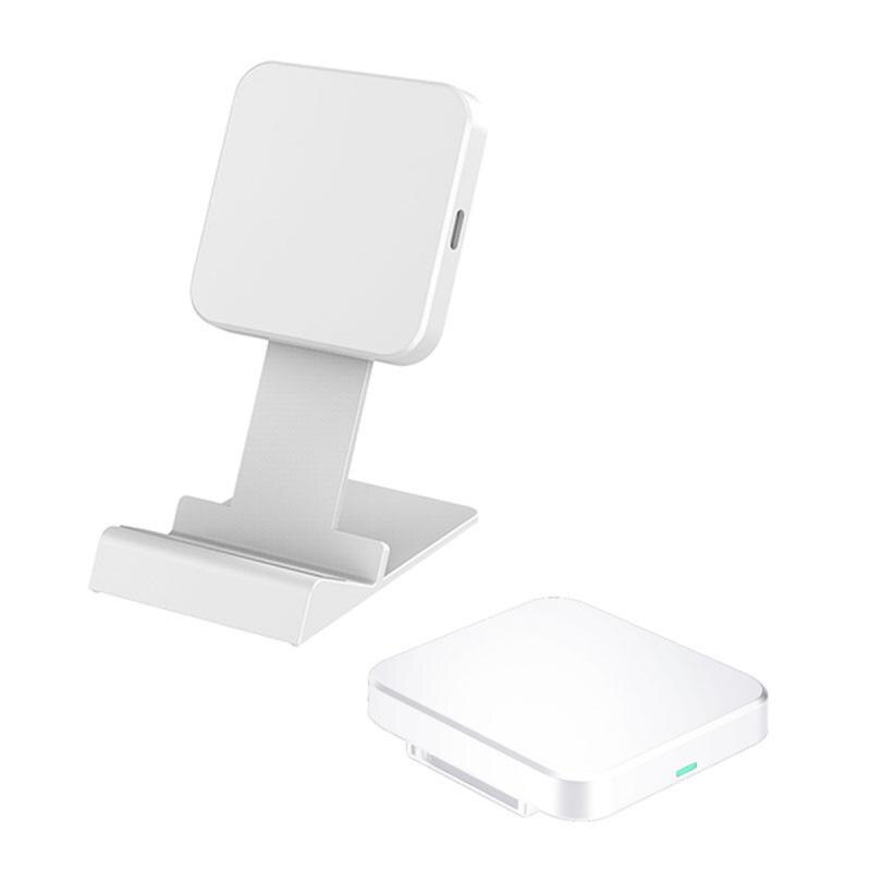 15W Qi Wireless Charger Stand Qi Fast Charge Phone Stand Multifunctional Wireless Charging Pad For iPhone 11 Pro Samsung: white