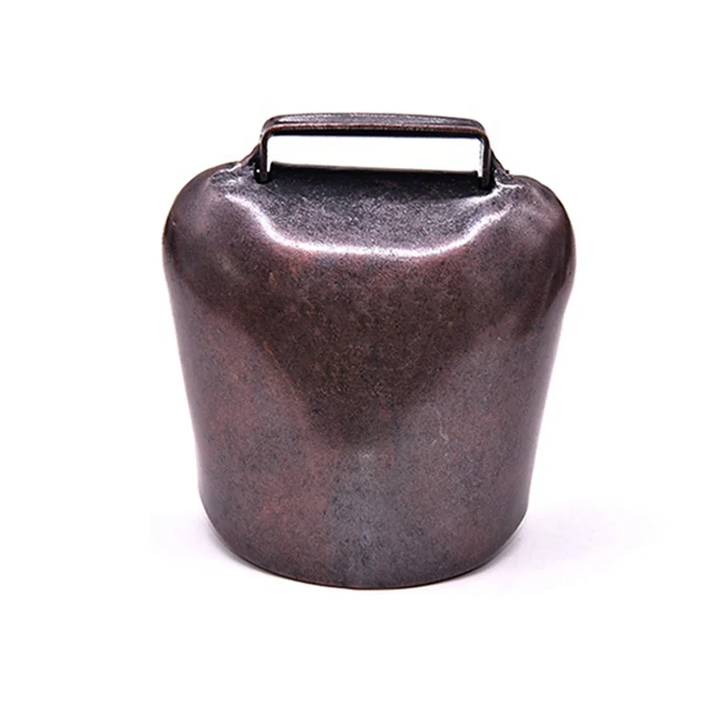 Campana de Metal para pastoreo, campana para ovejas y vacas, campanas de cobre para ganado, ovejas, campana fuerte para animales, accesorios de campana de posicionamiento para vacas y ovejas