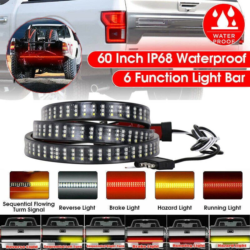 Car 3 in1 LED Light Three-row Pickup Truck Taillights Pickup Truck Lights
