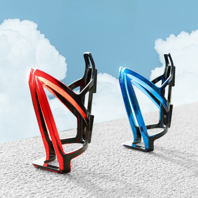 Soporte para hervidor de bicicleta, portavasos de dos colores, equipo de accesorios para ciclismo, portavasos para bicicleta de montaña