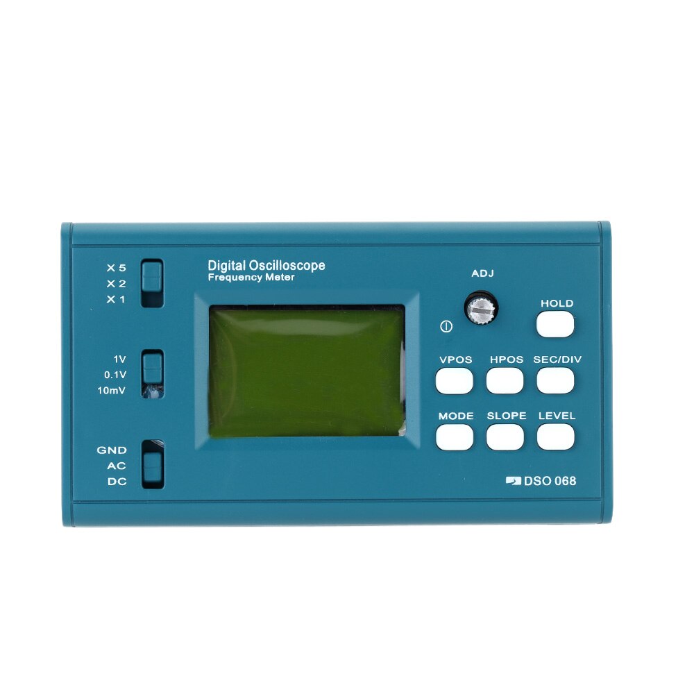 DSO 20MSa/s 3MHz Oscilloscope LCD Digital Storage Frequency Meter BNC Probe USB Interface Oscilloscope DSO068 Kit