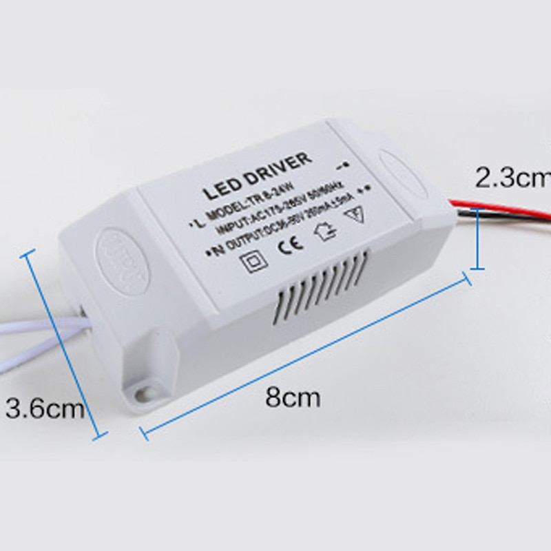1Pcs External Power Supply LED Driver Electronic Transformer Constant Current LED Driver Electronic Transformer