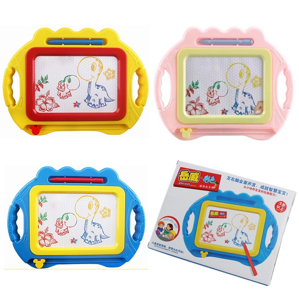 Z45 børne & #39 ;s tegnebræt børn & #39 ;s aftørret farve magnetisk malerblok legetøj doodle boards baby småbørn skrivetavle 3-12 år