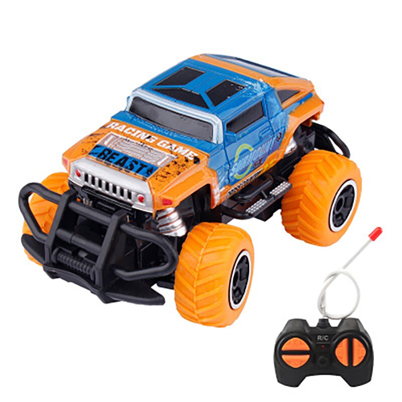Afstandsbediening auto vierweg draadloze off-road rc auto plastic bestendig graffiti coole jongen verjaardag voor kinderen speelgoedauto