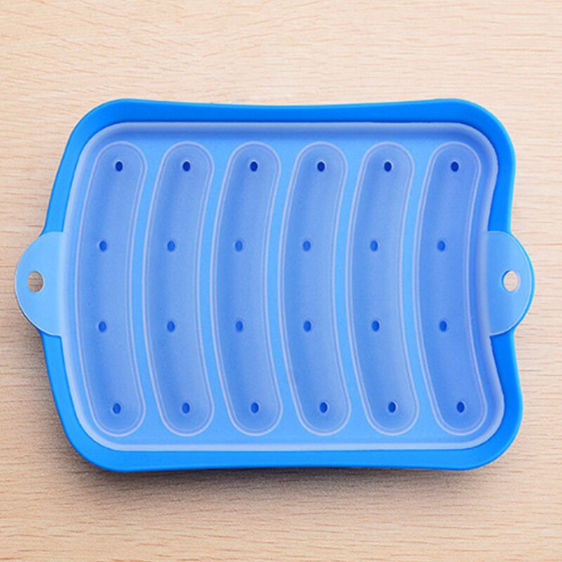 Diy Handleiding Worst Maken Mold Siliconen Burger Dog Cake Maker Mould Met 6 Magnetron Veilig Keuken Gadgets