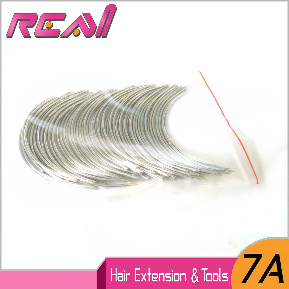 1Set Hair Weaving Tool Including 12Pcs Curved Hair Weaving Needles +1 Roll Nylon Hair Weaving Thread For Weft Sewning Hair Tools