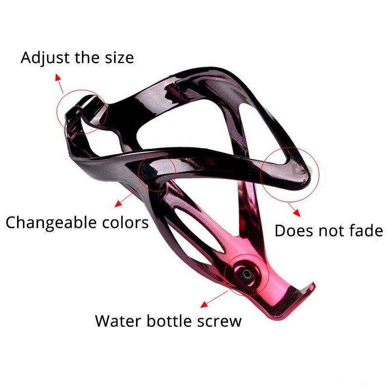 Fiets waterfleshouder kleurrijke beplating mtb bidonhouder aansluiting ultralicht fietsonderdeel mountainbike accessoires
