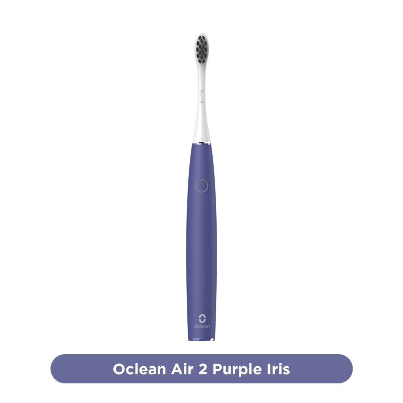 ¡Novedad de ! Cepillo de dientes eléctrico sónico Oclean Air 2, reducción de ruido, suave Limpieza de dientes, magnético, carga rápida, 40 días: Purple air 2