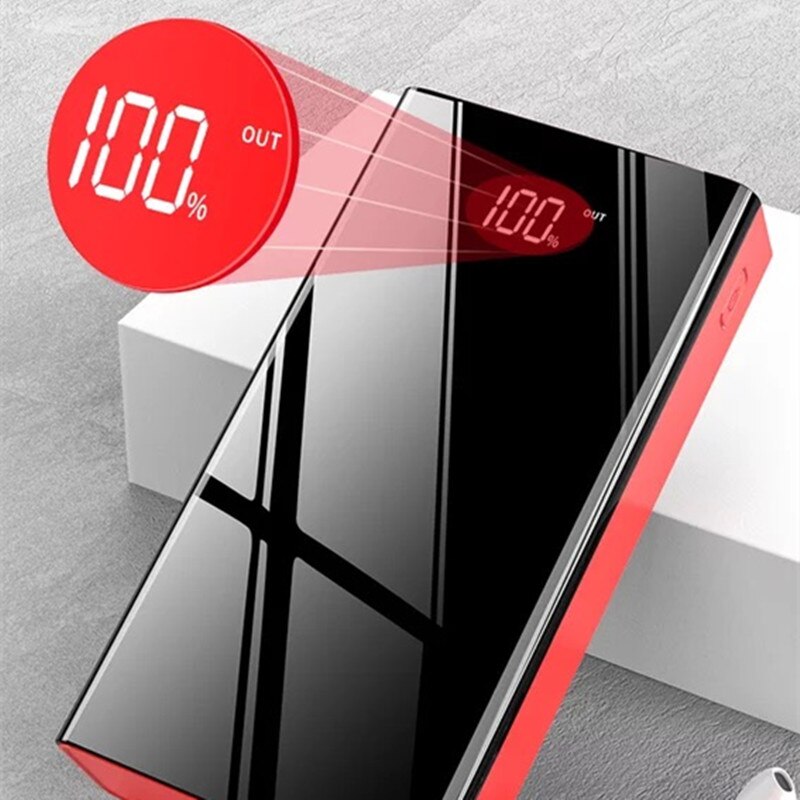 Power Bank 88000mAh Rollenmaschinenlinie Typc Micro USB QC Schnelle Aufladen Power Led-anzeige Tragbare Externe Batterie Ladegerät Für telefon tablet