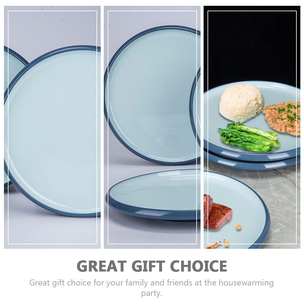 Melamine Fat Beef Roll Wool Belly Plate Dinner Plate Stir-fried Dish