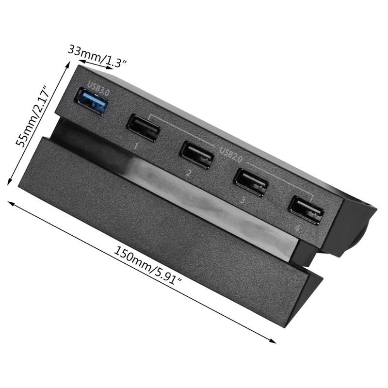 2022 nuovo HUB a 5 porte USB 3.0 espansione Splitter Controller caricabatterie ad alta velocità per PS4