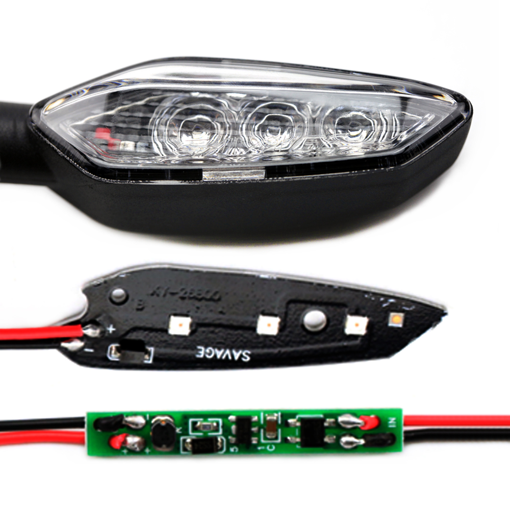 LED Blinker Kontrollleuchte Für KAWASAKI Z1000 Z900 Z800 Z750 Z650 Z300 Z400 Z250 Z125 Motorrad Zubehör Blinker Lampe