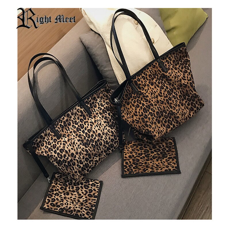 2020 moda wzór w cętki rozmyte torby i torby z bawełny dla kobiet na ramię dwa łańcuchy