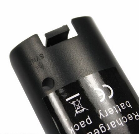 2X TWIN ZWART 3600 mAH OPLAADBARE BATTERIJ POWER PACK VOOR WII voor NINTENDO AFSTANDSBEDIENING