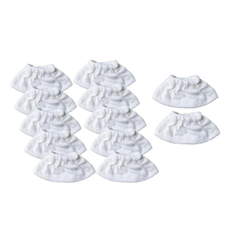 12Pcs Stoomreiniger Onderdelen Voor Karcher Sc Serie SC1/SC2/SC3/SC4/SC5 Stoomreiniger accessoires Handdoek Cover: Default Title